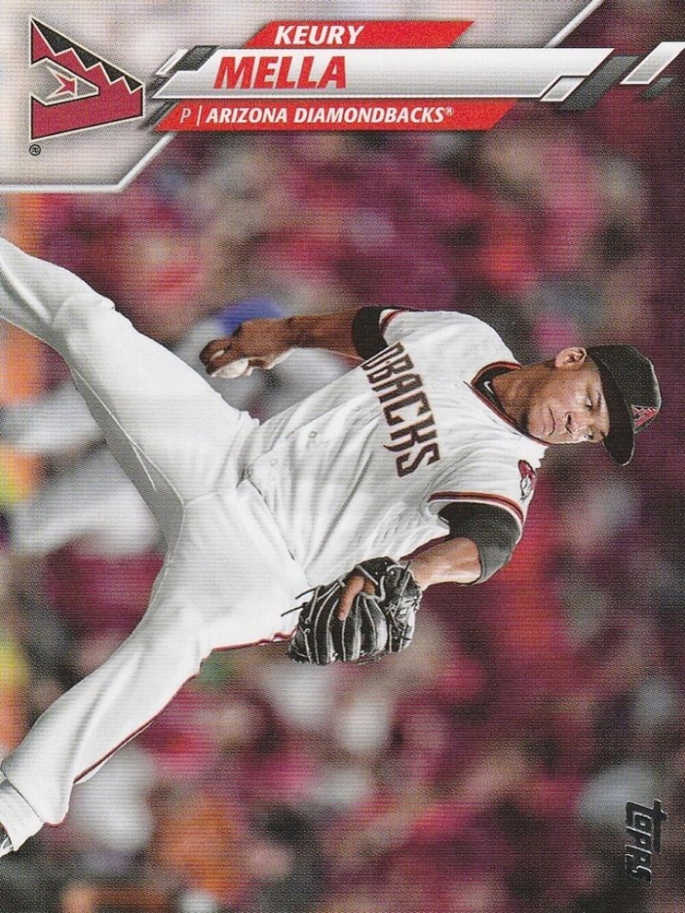 Keury Mella - 2020 Topps Update Series MLB Baseball Card